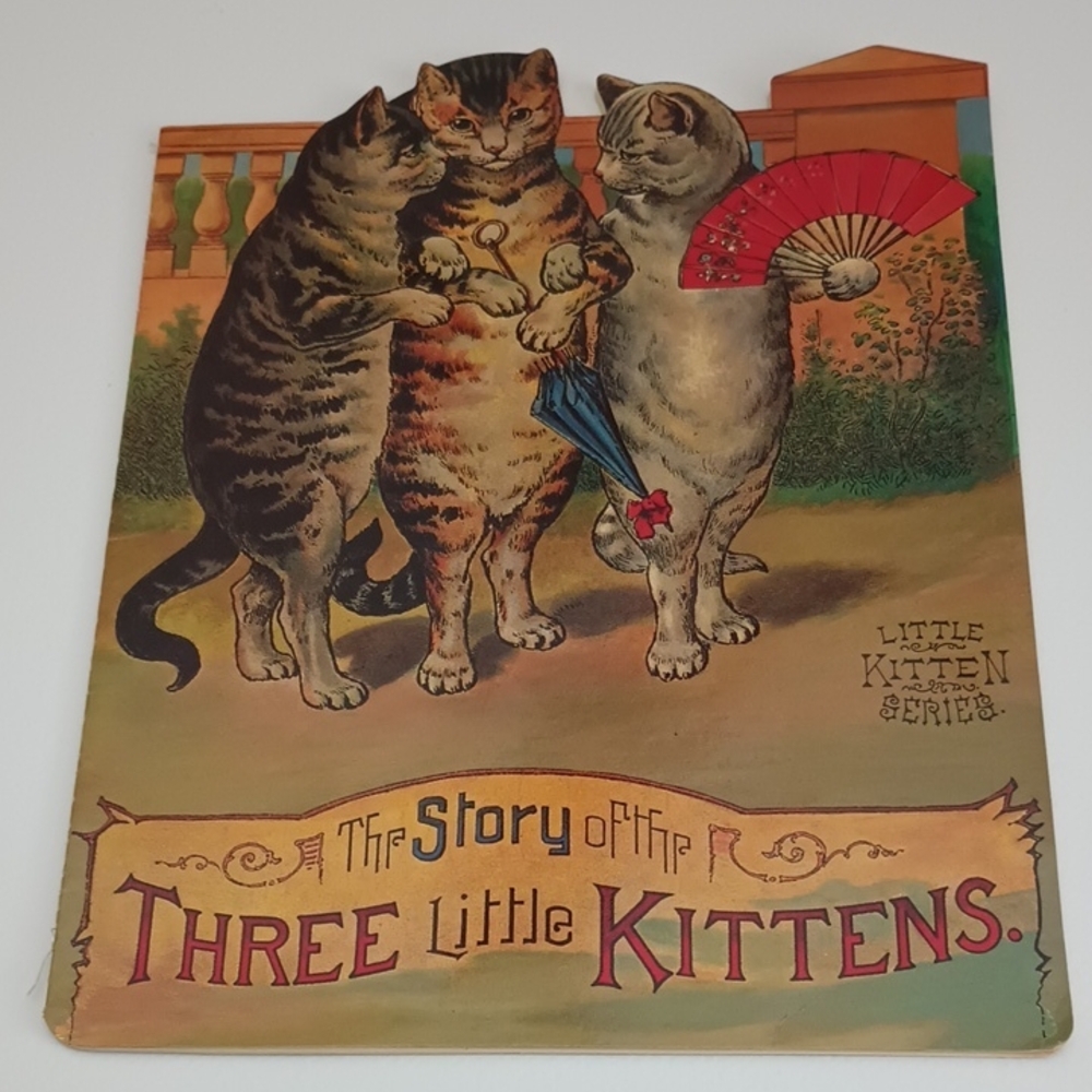 VTG The Story Of The Three Little Kittens Merrimack Publishing ©1984